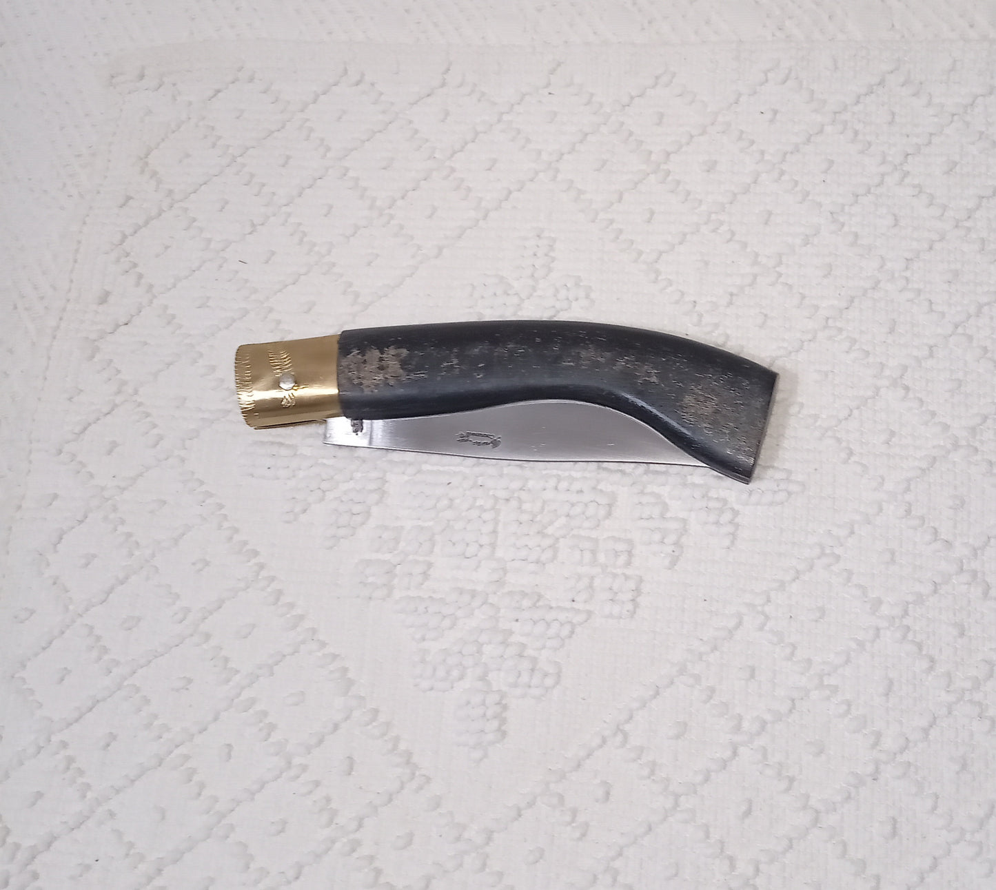Coltello arburesa lama 11 CM impugnatura corno di capra