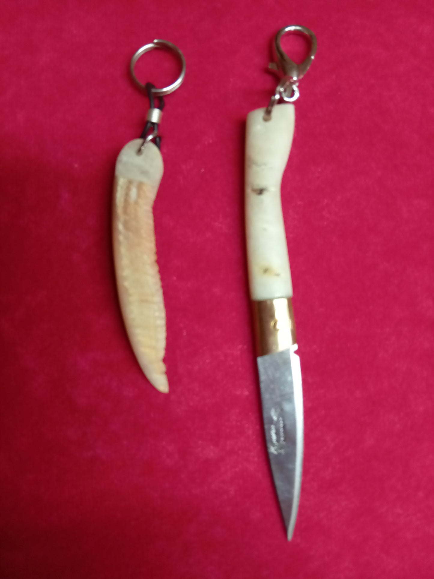 Coltello pattadese portachiavi,lama 5 CM in corno di montone,con portachiavi in omaggio in corno di montone
