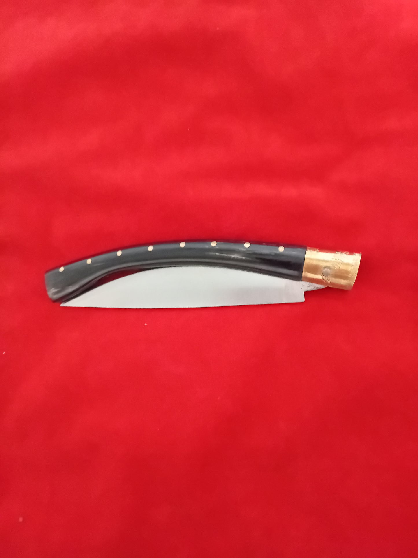 Coltello pattadese con anima lama 13,5 impugnatura corno di bufalo