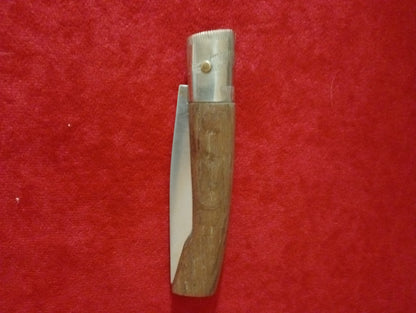 coltello pattadese lama 8CM impugnatura in legno di olivo