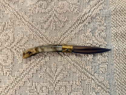 Pattadese in corno di montone, lama 11 cm
